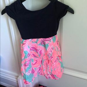 Lilly Pulitzer Lacey Combo Girls Dress
